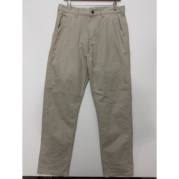 Buck Mason Pants Mens 31 Ivory Beige Chino Stretch Spandex Preppy Golf - Picture 1 of 12